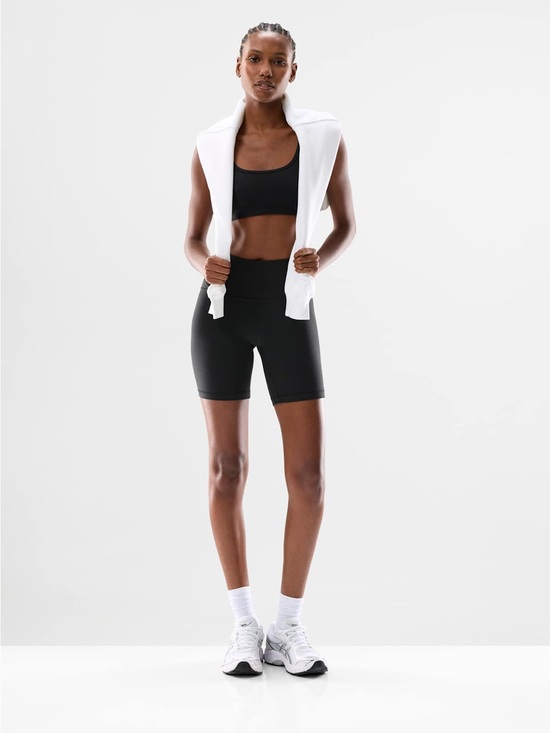 Aritzia Pants - ARITZIA Cheeky Hi-Rise 7" Black Bike Shorts Size 2